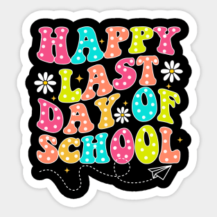 Happy Last Day Of School, End Of School, Class Dismissed, Schools Out Hello Summer Sticker